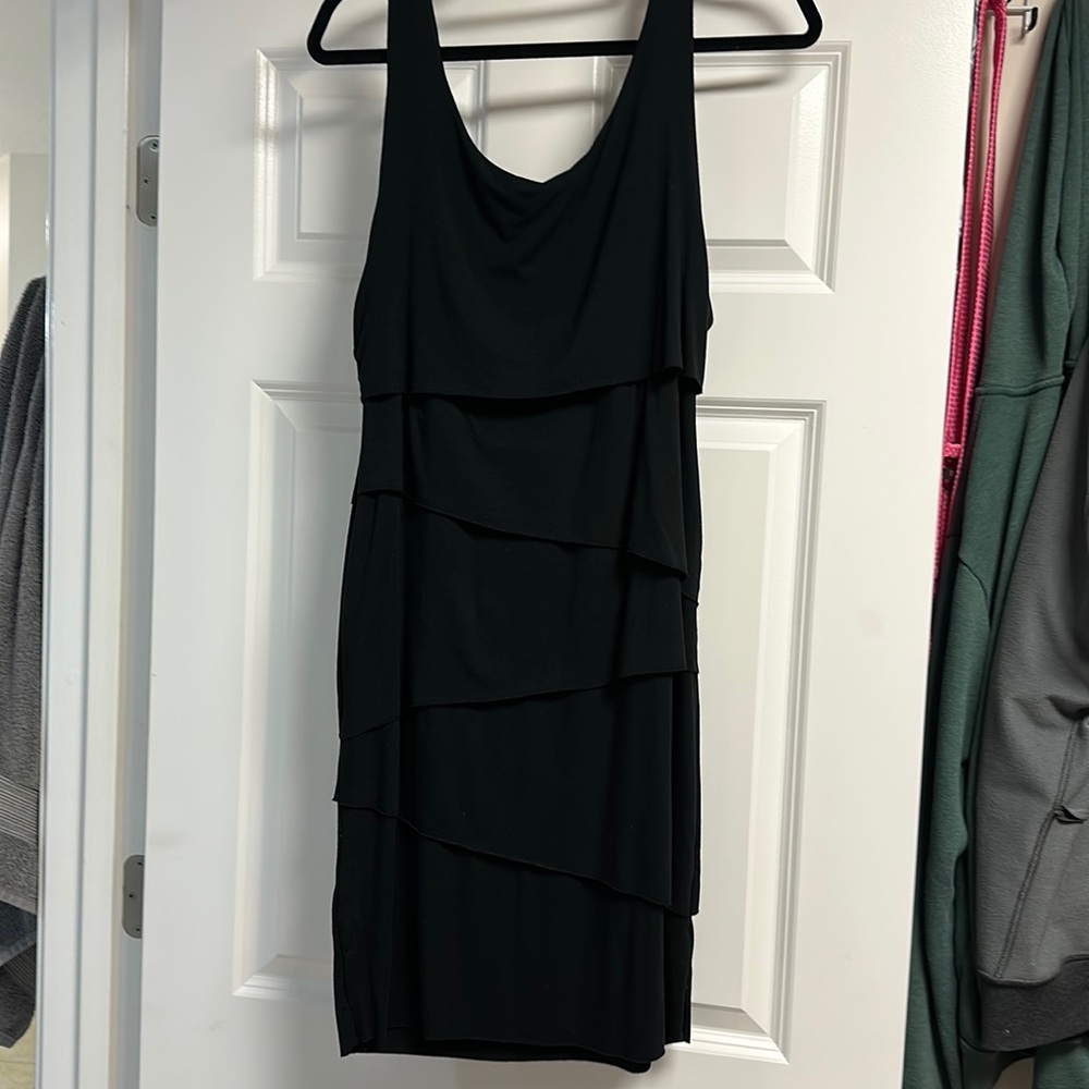 Ripe nursing dress Size L LBD little black dress with nursing access